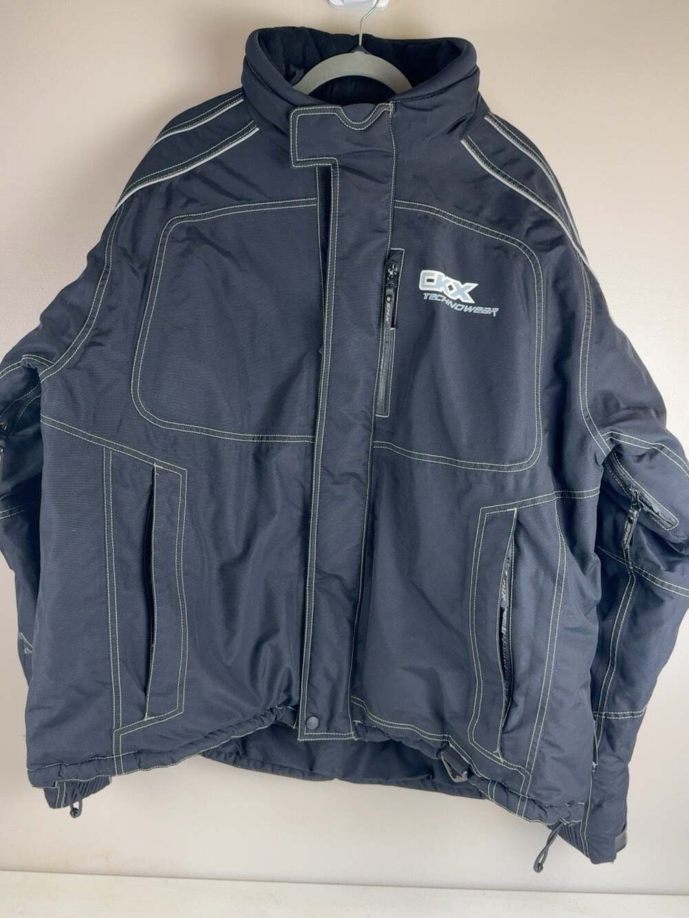 CKX Technowear Men's XXL Snowmobile Winter Jacket Black Insulated